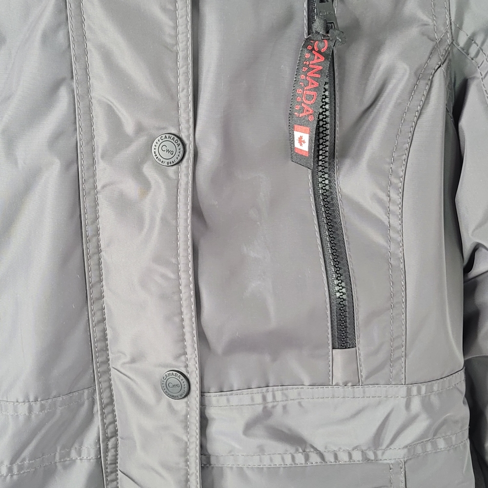 Canada Weathergear Cold Weather Snow Coat With Removable fur Trim Women's S NWT - Picture 8 of 16